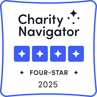 Charity Navigator Four-Star 2025 Badge