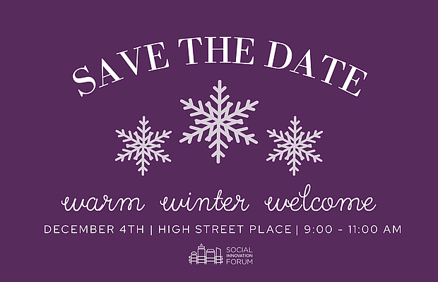 Save the Date Warm Winter Welcome